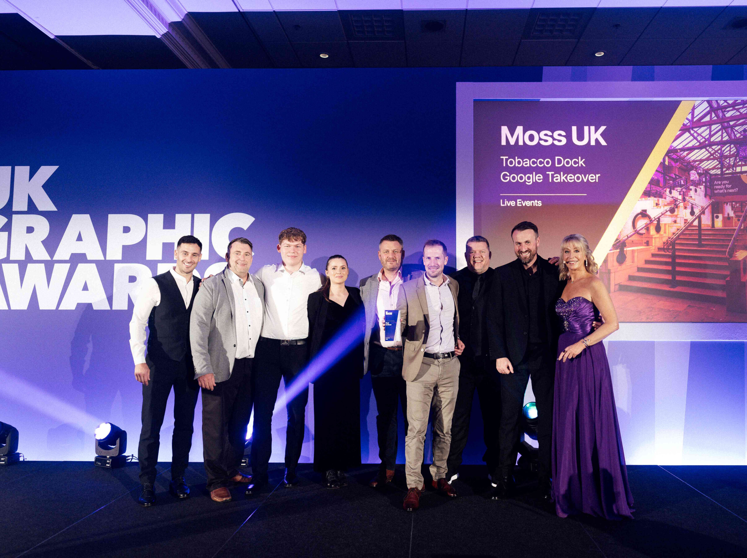 Moss brings home three UK Graphic Awards